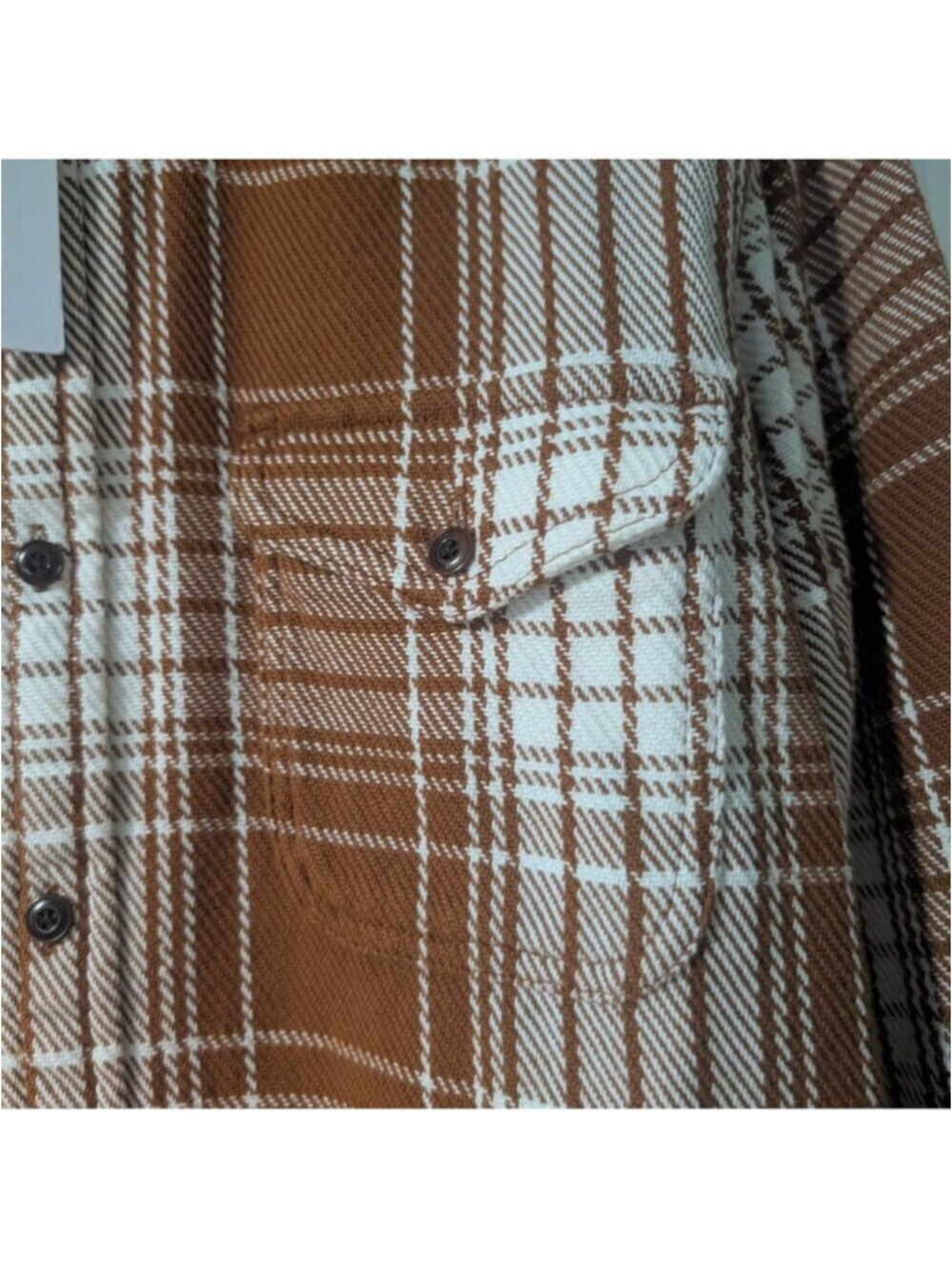 Outerknown | Blanket Shirt In Cedar Bigbury Plaid - Picture 10 of 14